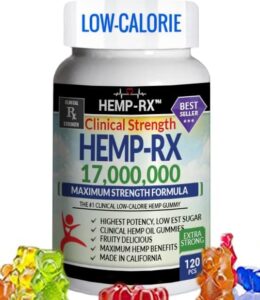 Hemp Gummies – Lower Calorie, Supports Rest, Relaxation, Aid. Larger sized Value-Sized Bottle. Excess Energy, Natural and organic, Built in United states. (120 Depend)