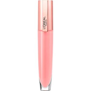 L’Oreal Paris Glow Paradise Hydrating Tinted Lip Balm-in-Gloss with Pomegranate Extract & Hyaluronic Acid, Ultra-Mild, Non-Sticky Components, Porcelain Petal, .23 fl oz