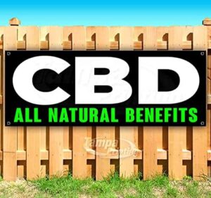 Cbd All Normal Gains Banner 13 oz | Non-Cloth | Significant-Responsibility Vinyl Single-Sided With Metal Grommets